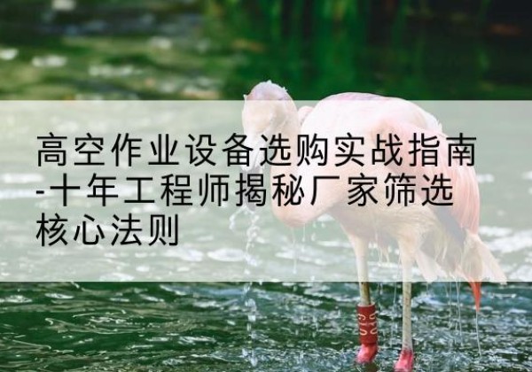 平潭剪叉式升降机厂家-高空作业设备选购实战指南-十年工程师揭秘厂家筛选核心法则